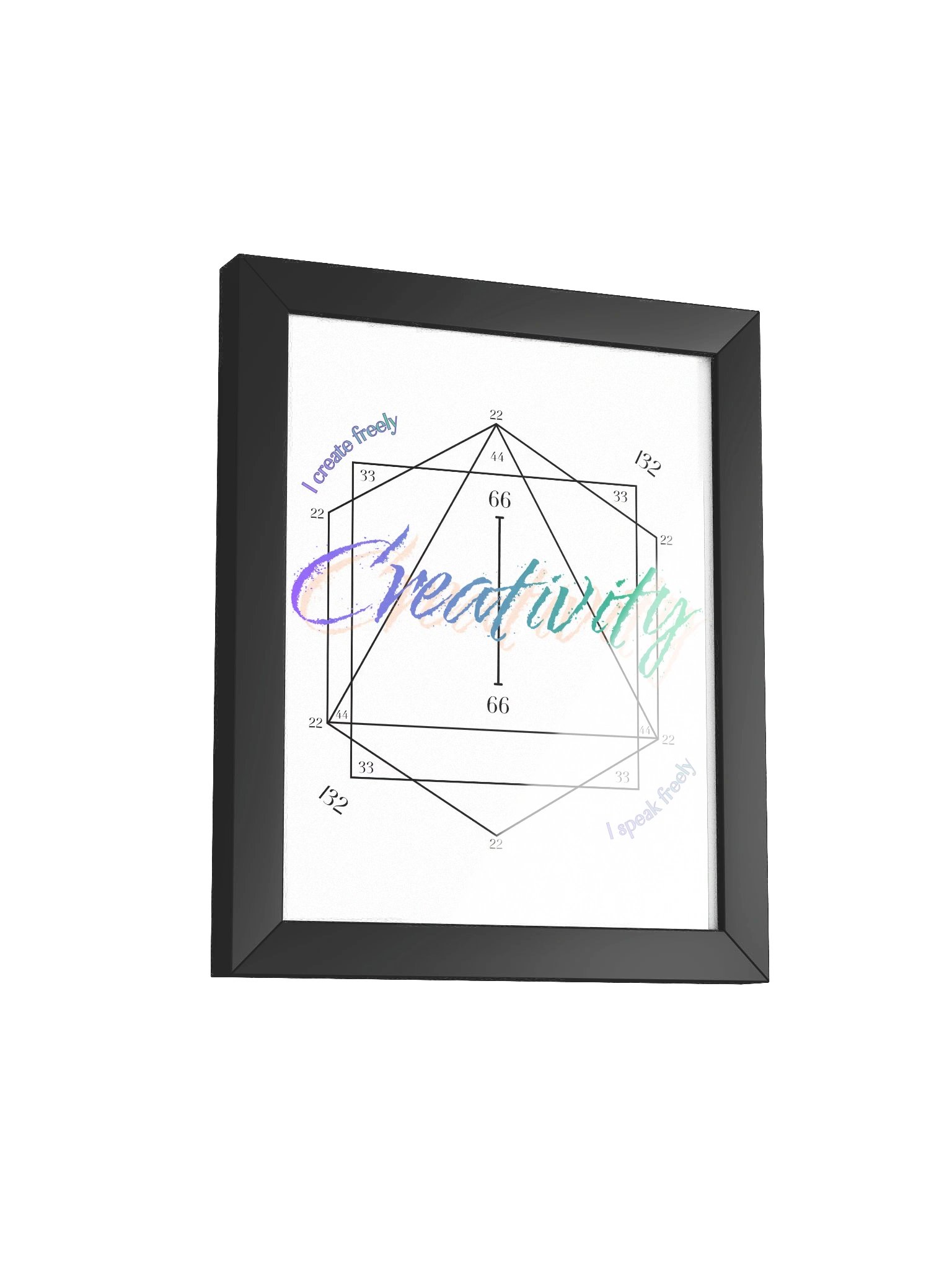 Creativity 132 Vibrational Poster product image (15)
