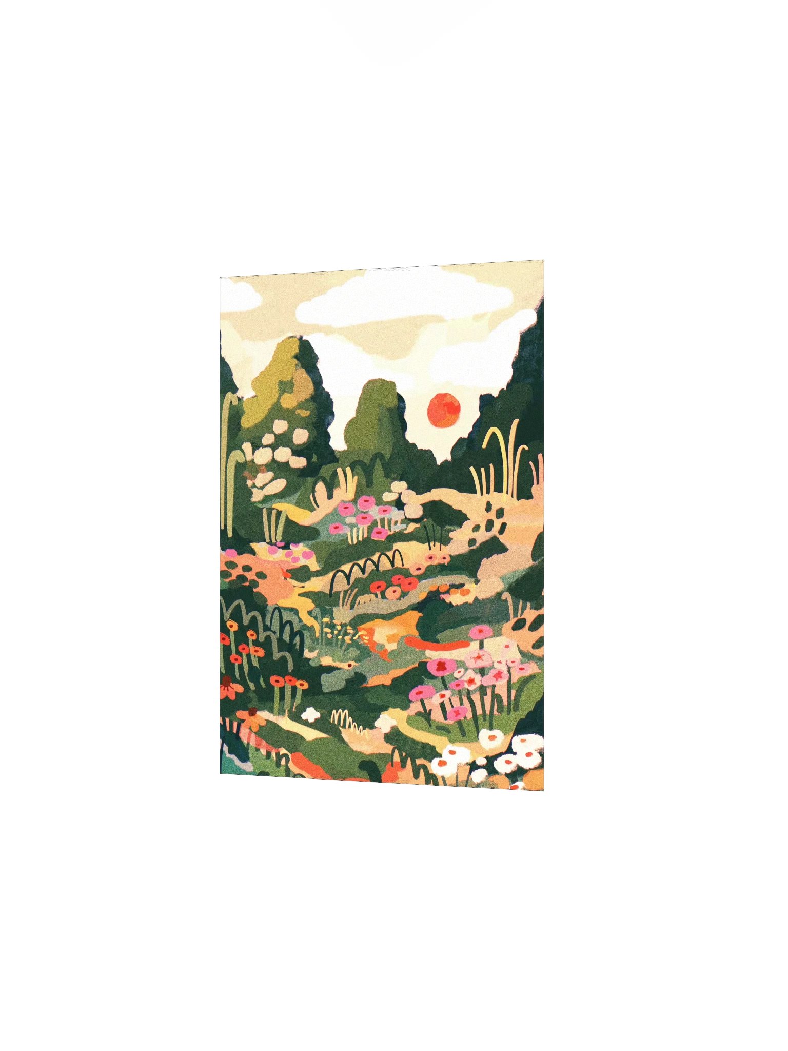 Floral Landscape Print product image (3)