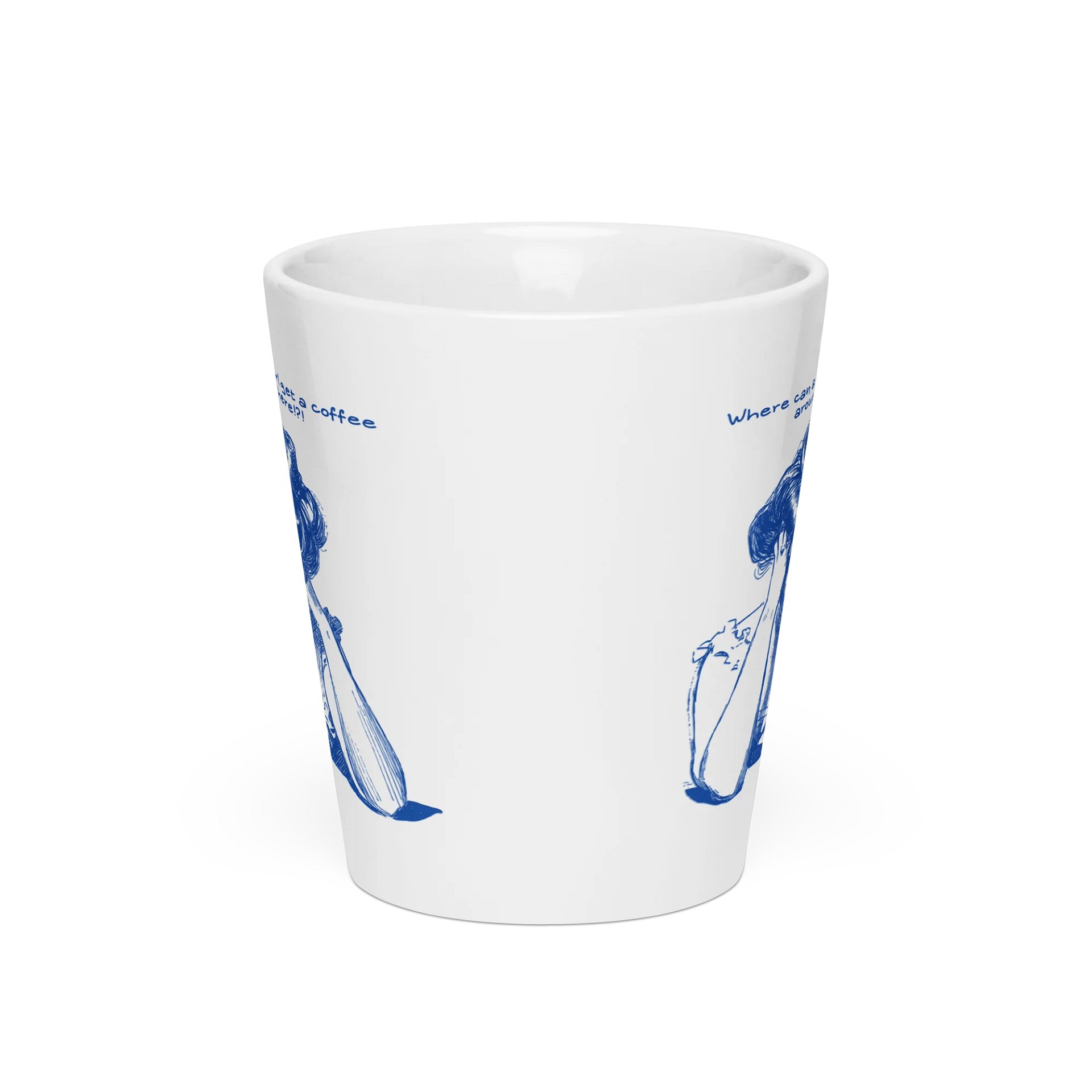 Abstract Embrace Latte Mug product image (3)