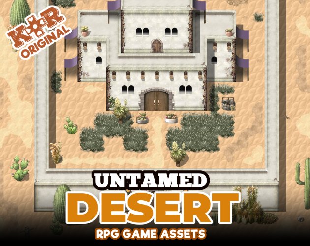 KR Untamed Desert Tileset for RPGs v2! product image (1)