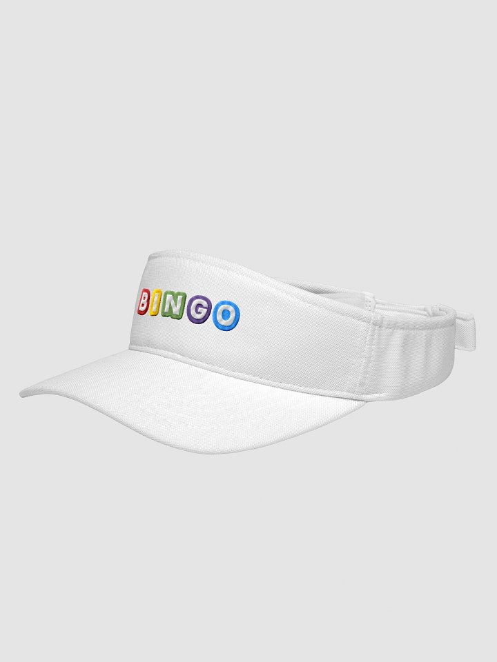 Original Embroidered Bingo Letters Visor product image (2)