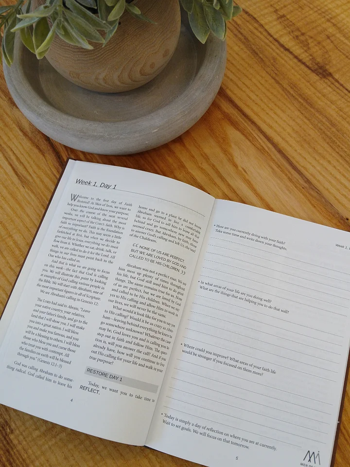 Faith Restored: A Six-Week Devotional to Know God and Know Your Purpose (Hardback) product image (2)