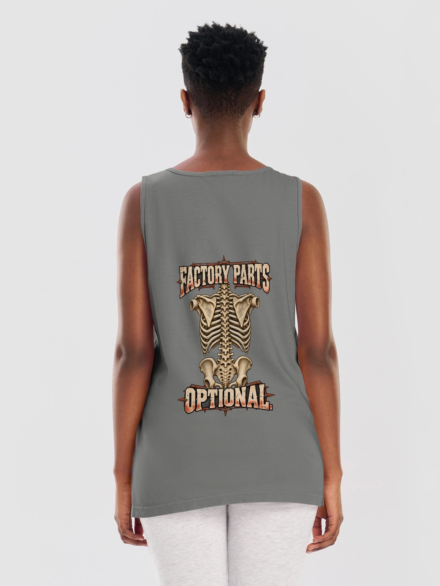Amputee Tank Top — Factory Parts Optional™ Front & Back | Rebuild Shop product image (9)