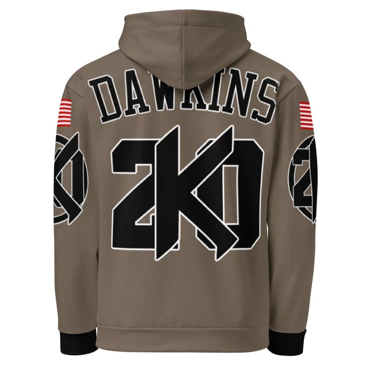 Copy of Dawkins Flat Dark Earth KULT Hoodie 4 product image (2)