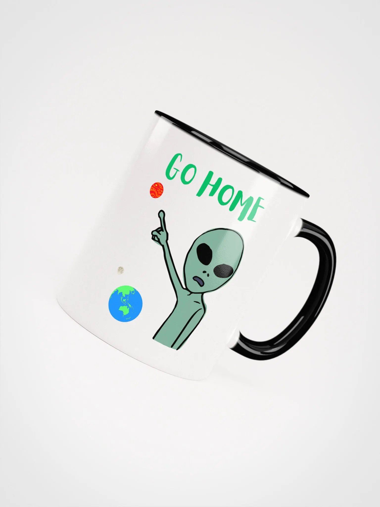Galactic GO HOME Alien Advice Ceramic Mug product image (50)