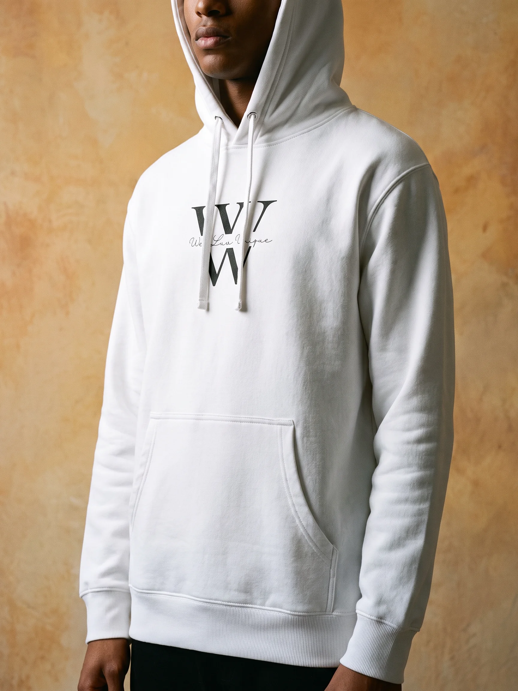 WLU Logo on Chest (black) product image (2)