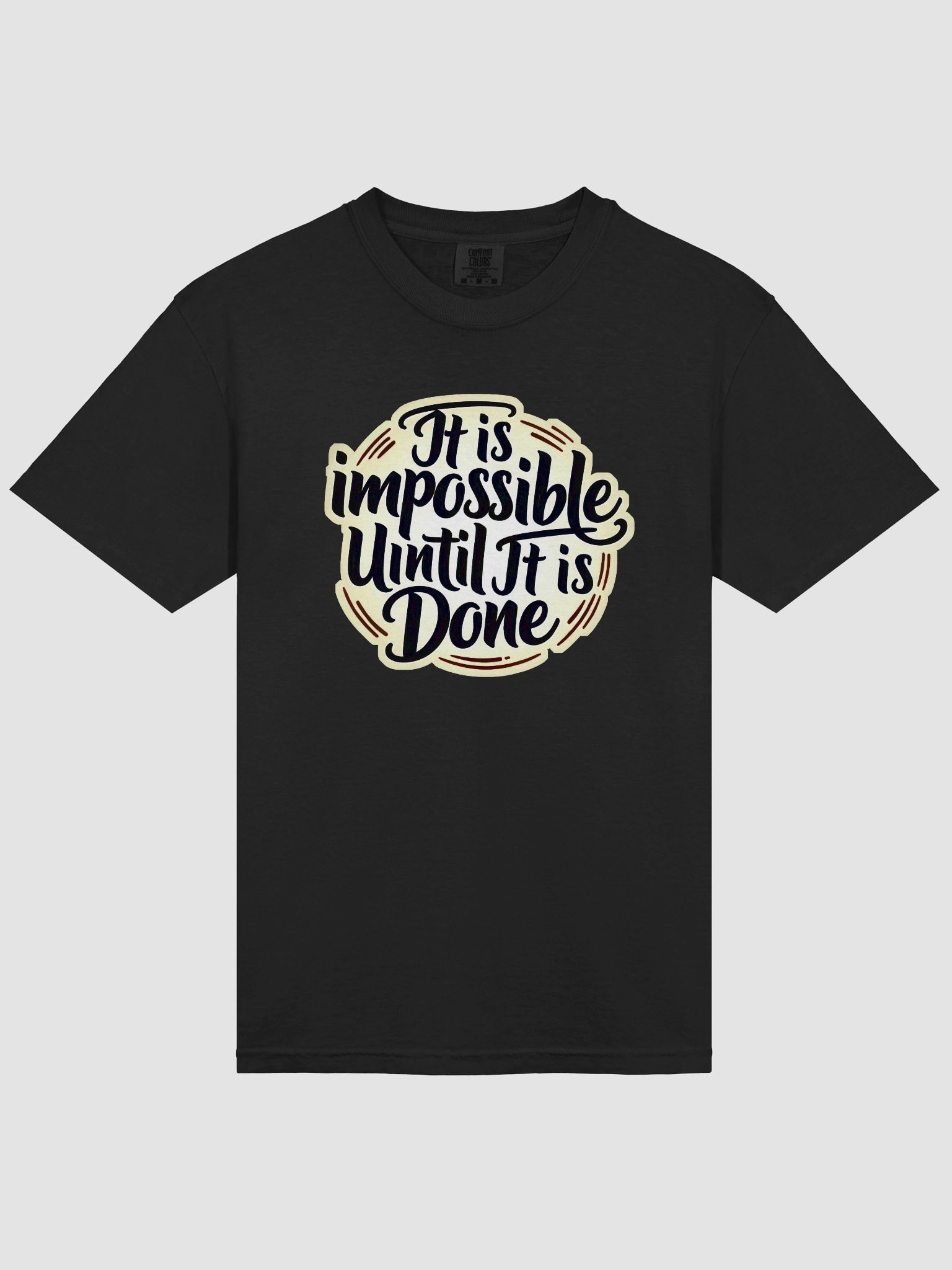Bold Script Motivation T-Shirt product image (30)
