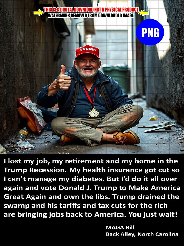 Broke MAGA Bill - FAFO Digital Download product image (1)