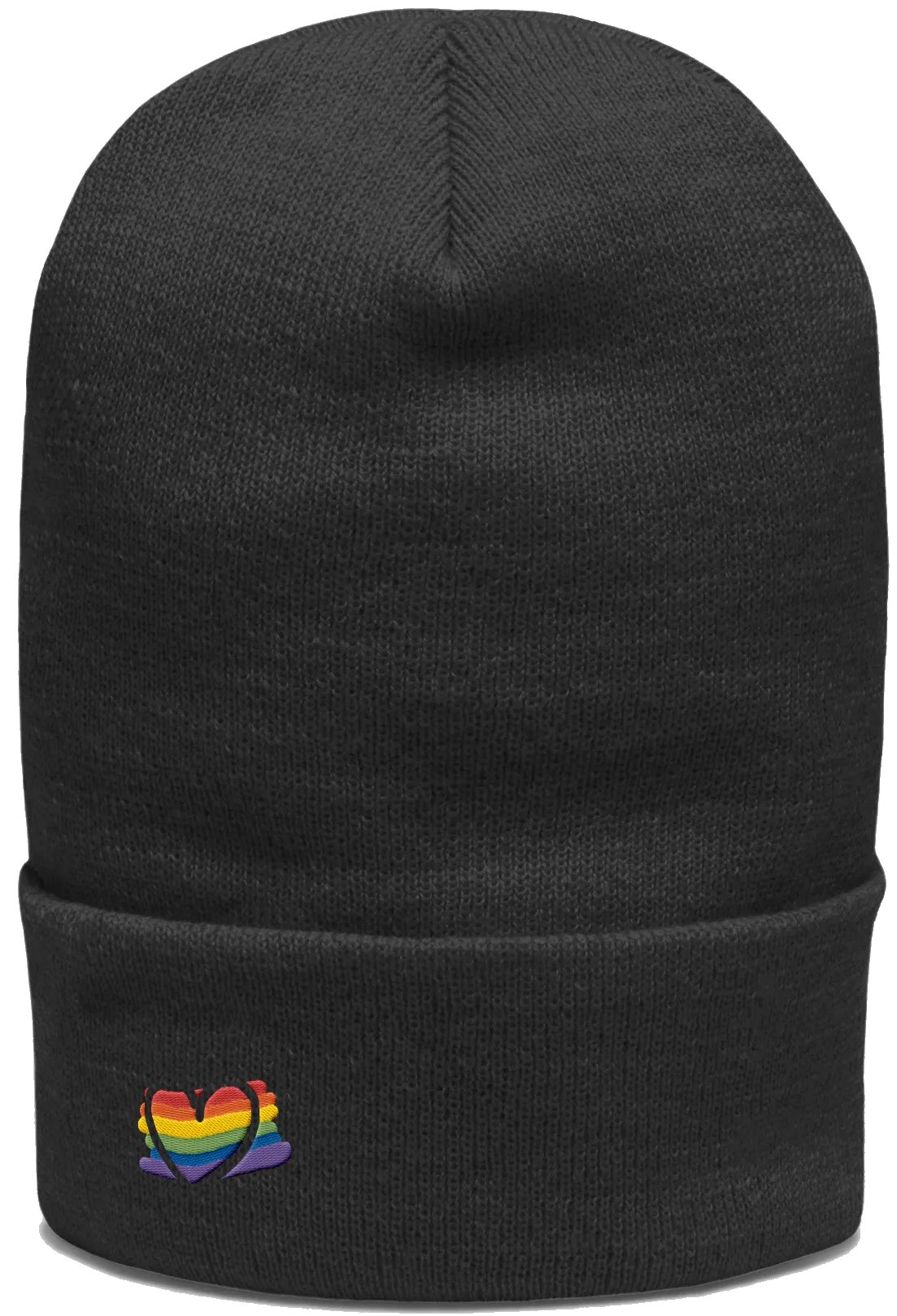 Rainbow Heart Beanie product image (2)