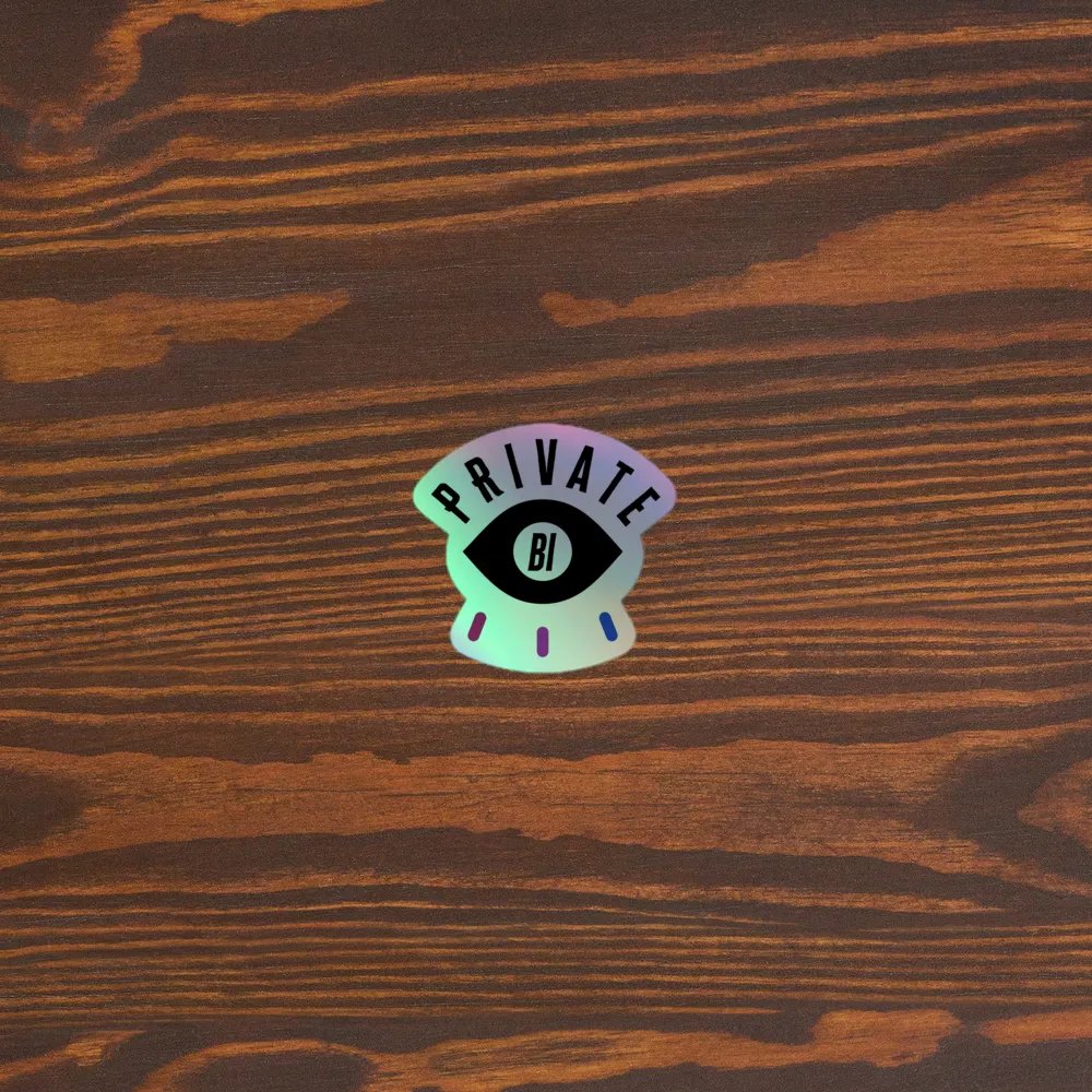 Private Bi Holographic Sticker product image (3)