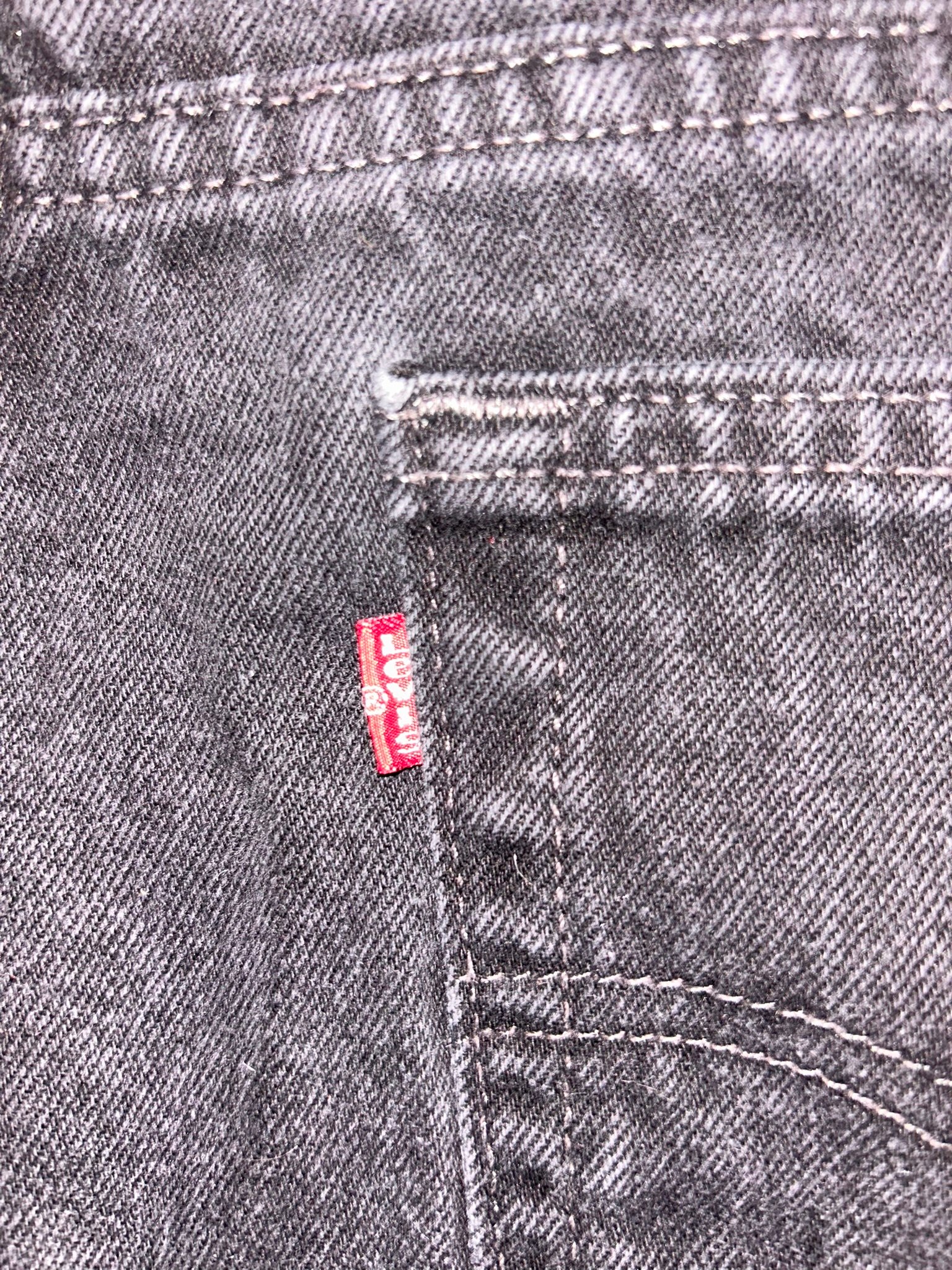 Black denim miniskirt product image (6)