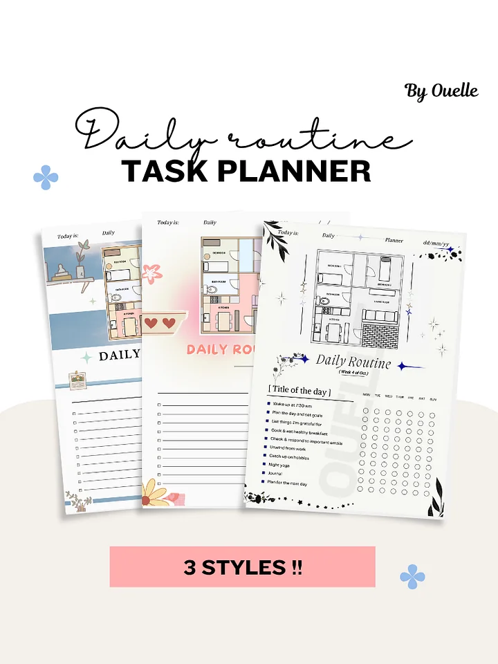 Petals - Routine Blueprint: How to Automate Your Habits (PDF & Template) product image (2)