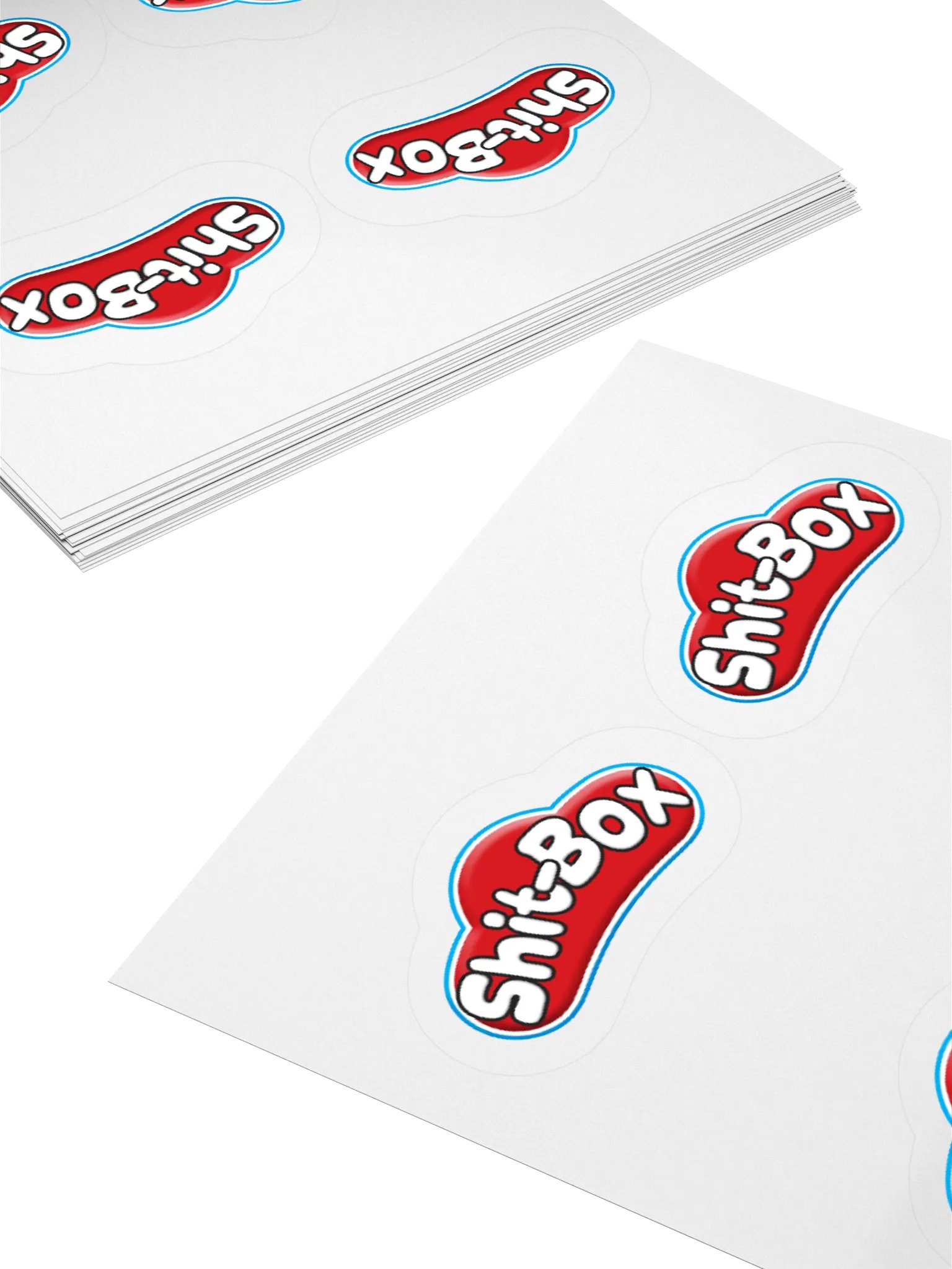 SHIT-BOX STICKERS (4-PACK) product image (4)