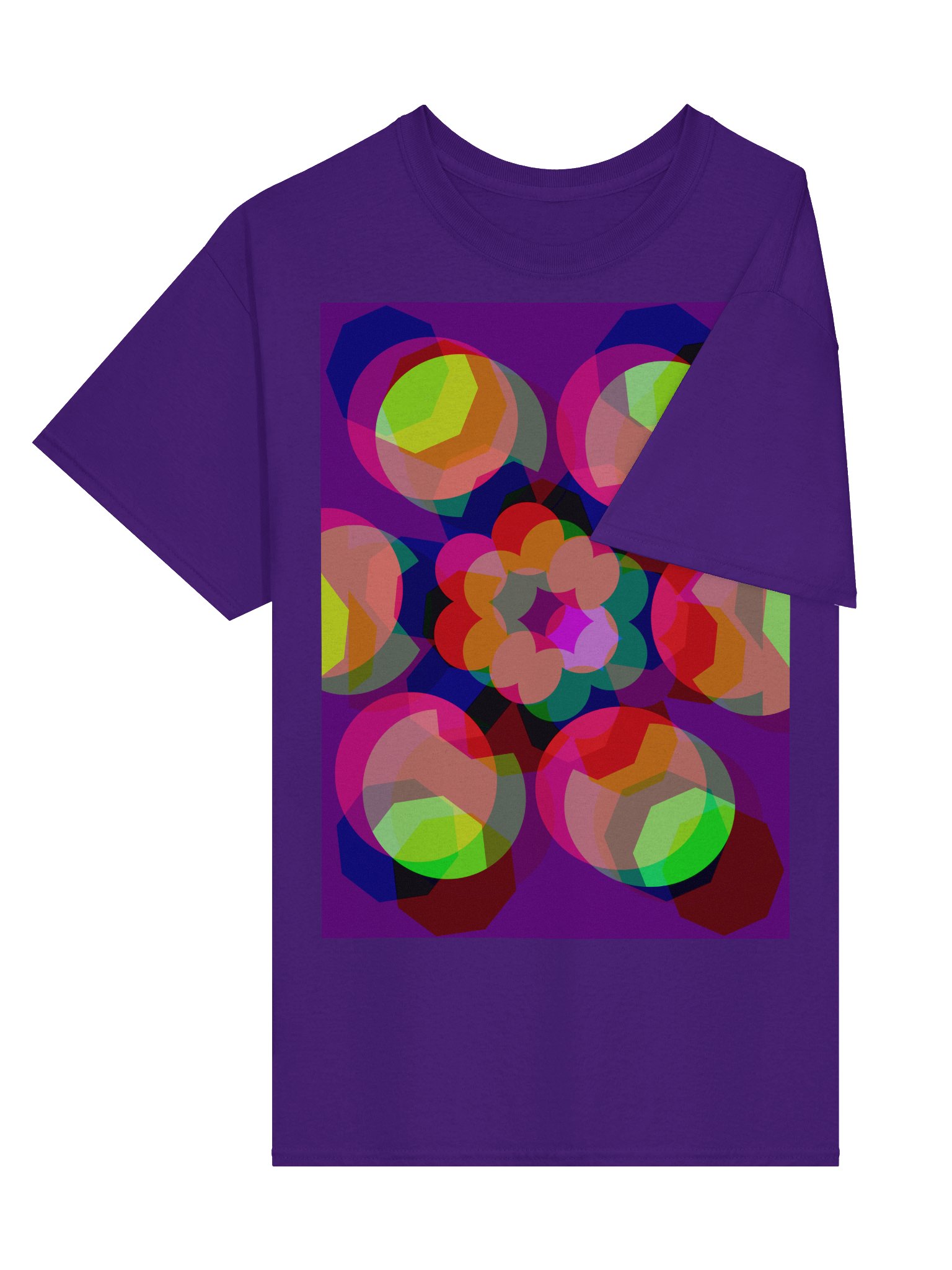 Kaleidoscope Geometric T-Shirt product image (3)