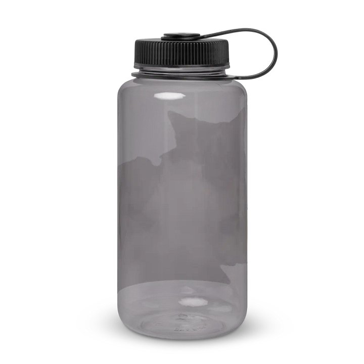Cat Print Wide Mouth Water Bottle product image (2)