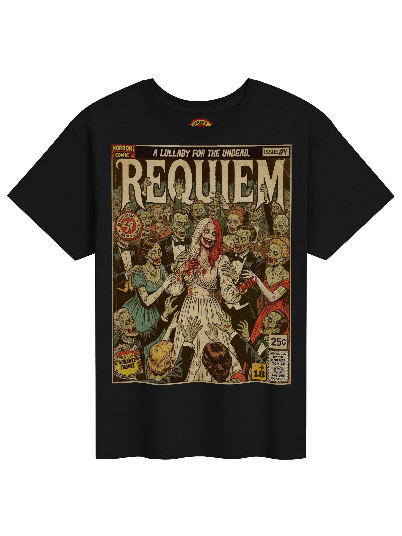 Resident Evil Requiem Selena Corey Comic Art T-Shirt product image (1)