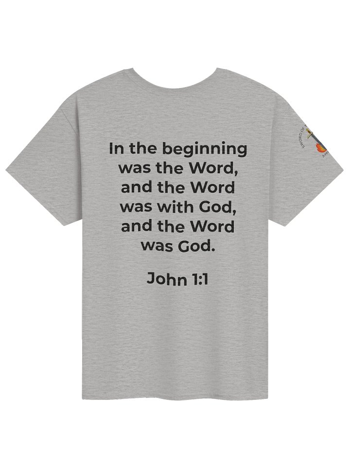 John 1:1 "The Word" Scripture Tee product image (91)