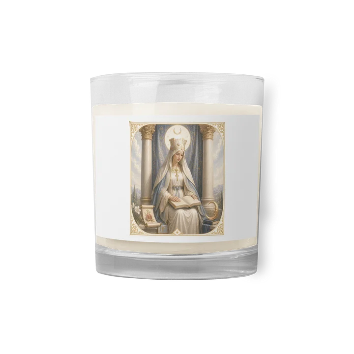 ​📖 Bougie "L'Arcane II : La Papesse" – L'Intuition Silencieuse product image (1)