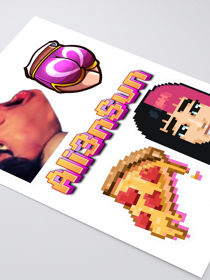 [ Ali3nSun ] Emotes Stickers product image (2)