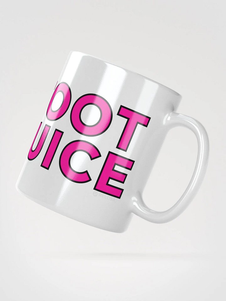 Toot Juice Pink Text White Mug product image (2)