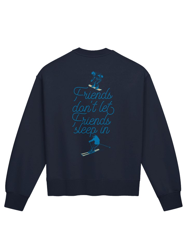 Don't Sleep In Crewneck (Midnight Blue) product image (2)
