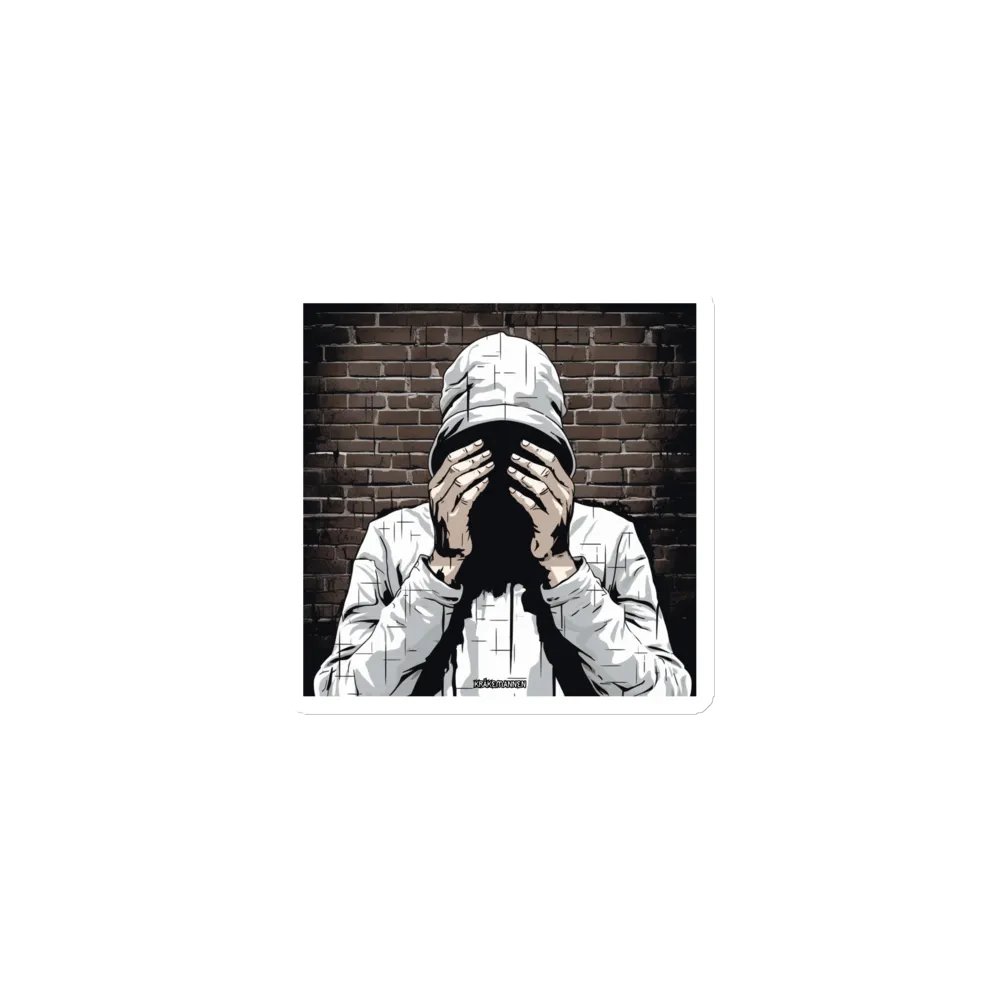 PREMIUM VINYL MAGNET ⚫️ Mind Overwhelm product image (1)