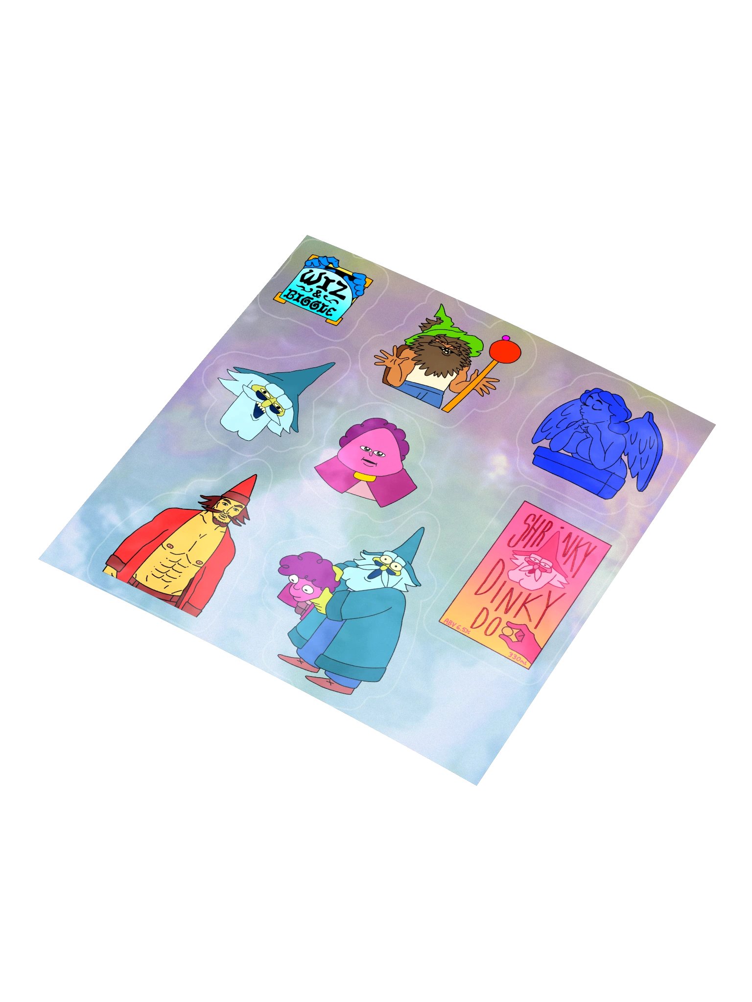 Wiz and Biggle Arc 1 Stickers product image (3)