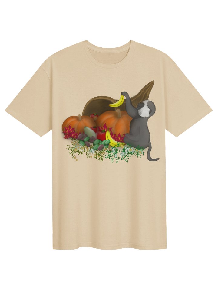 Monkey and Cornucopia T-Shirt. Unisex Gildan Softstyle T-Shirt product image (1)
