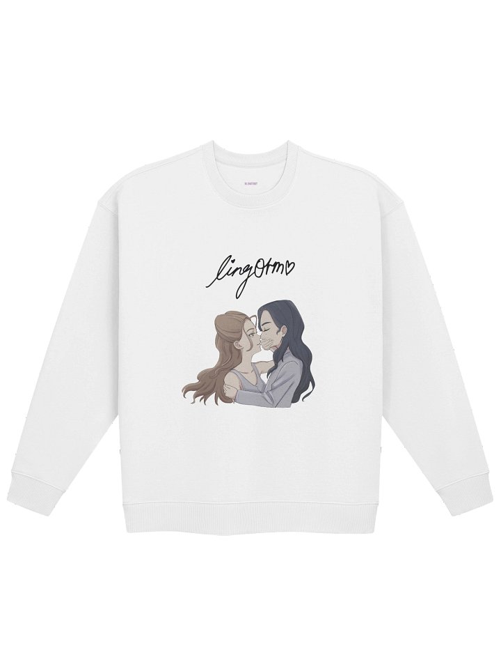 LingOrm Unisex Organic Oversized Sweatshirt product image (1)