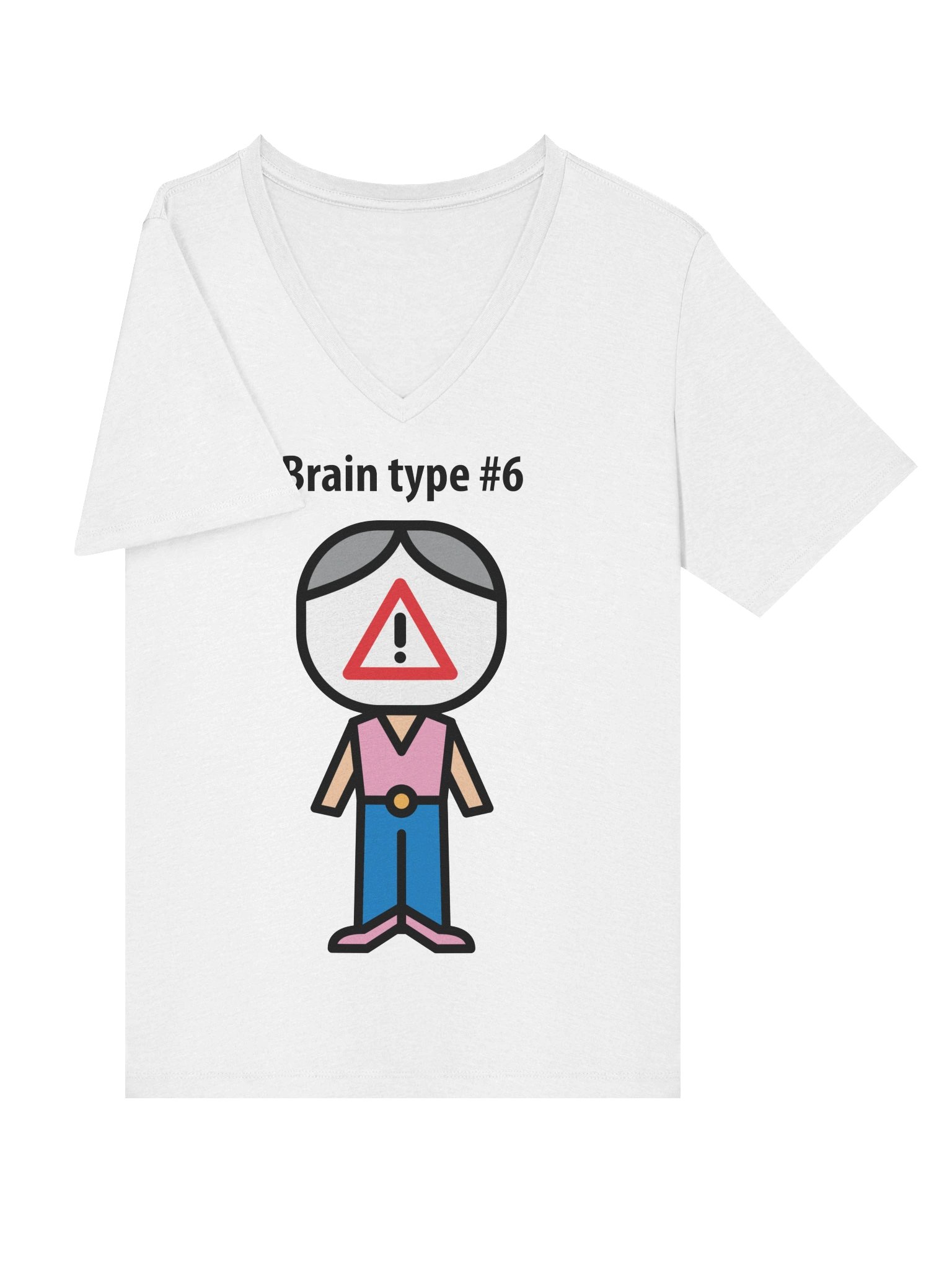 Women's t-shirt for brain type #6 product image (5)