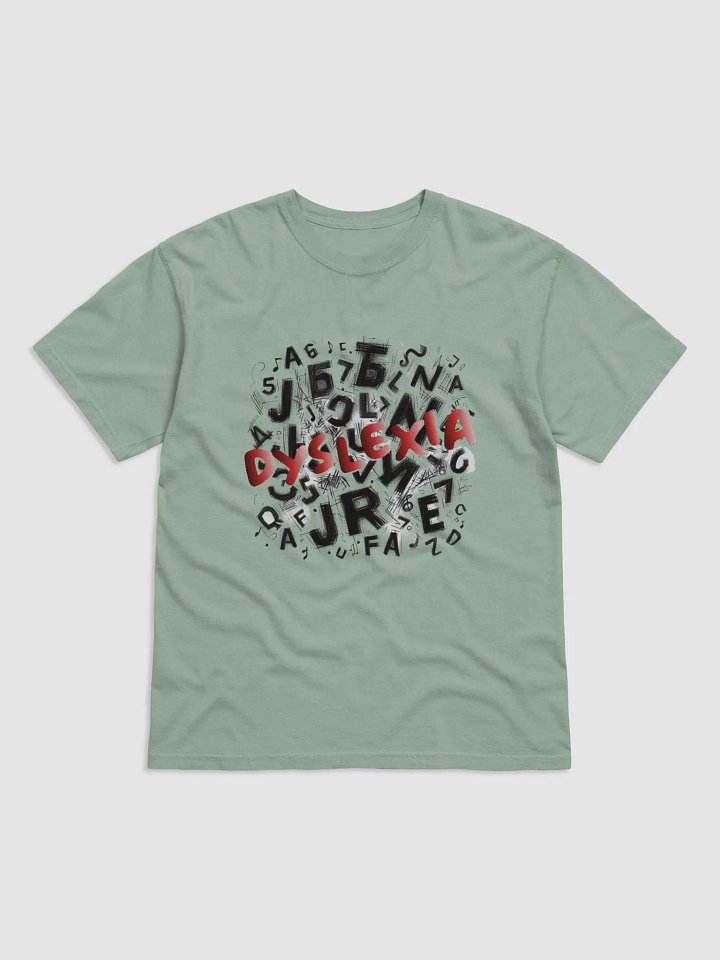 Dyslexia: My Letters Dance Comfort Colors Garment-Dyed Heavyweight Tee product image (9)