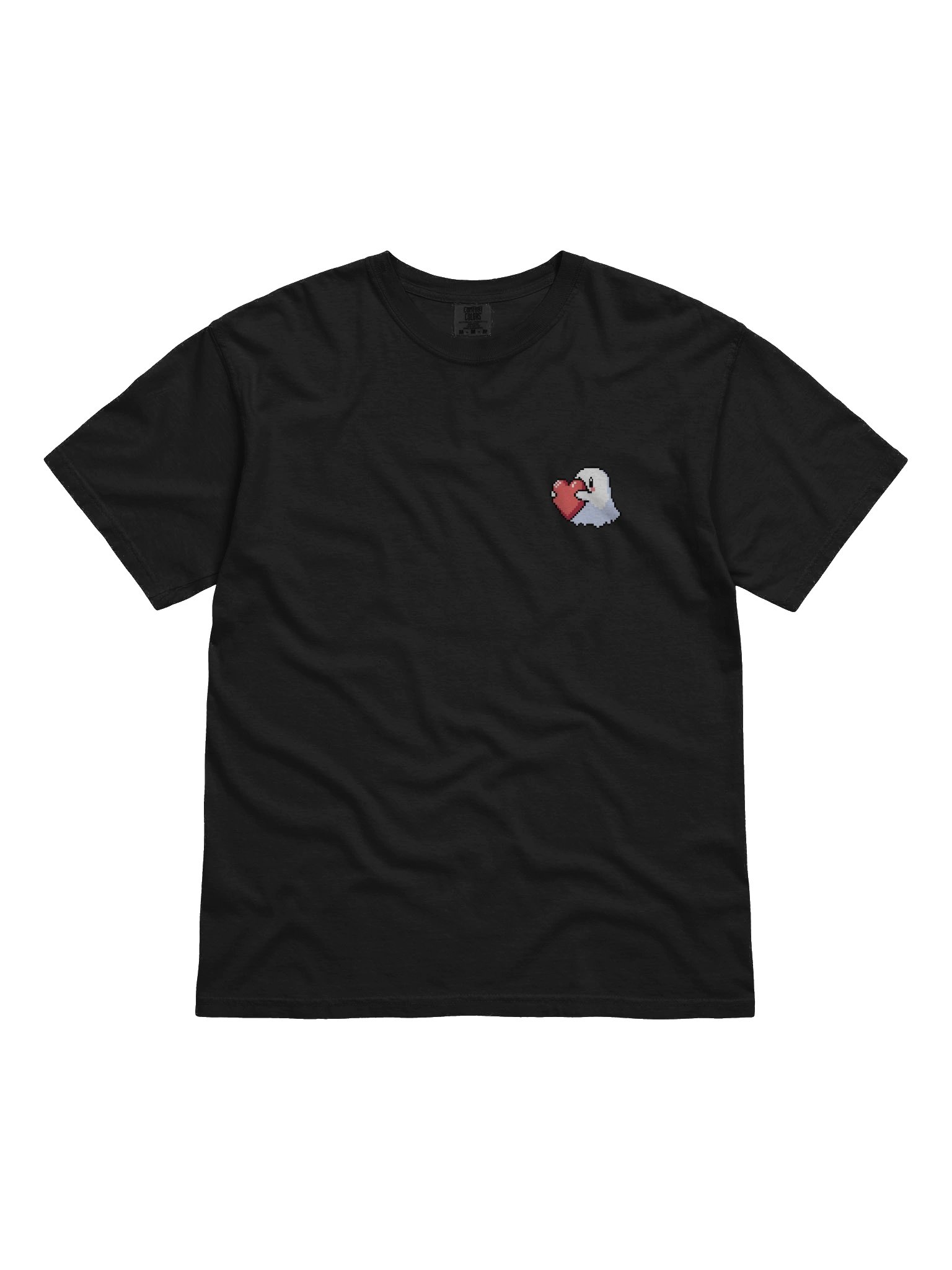 Heart Ghost T-Shirt - Printed product image (1)