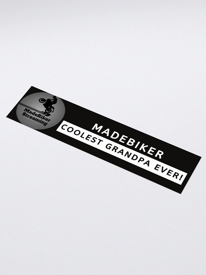 Coolest Grandpa Ever Bumper Sticker Rectangle product image (2)
