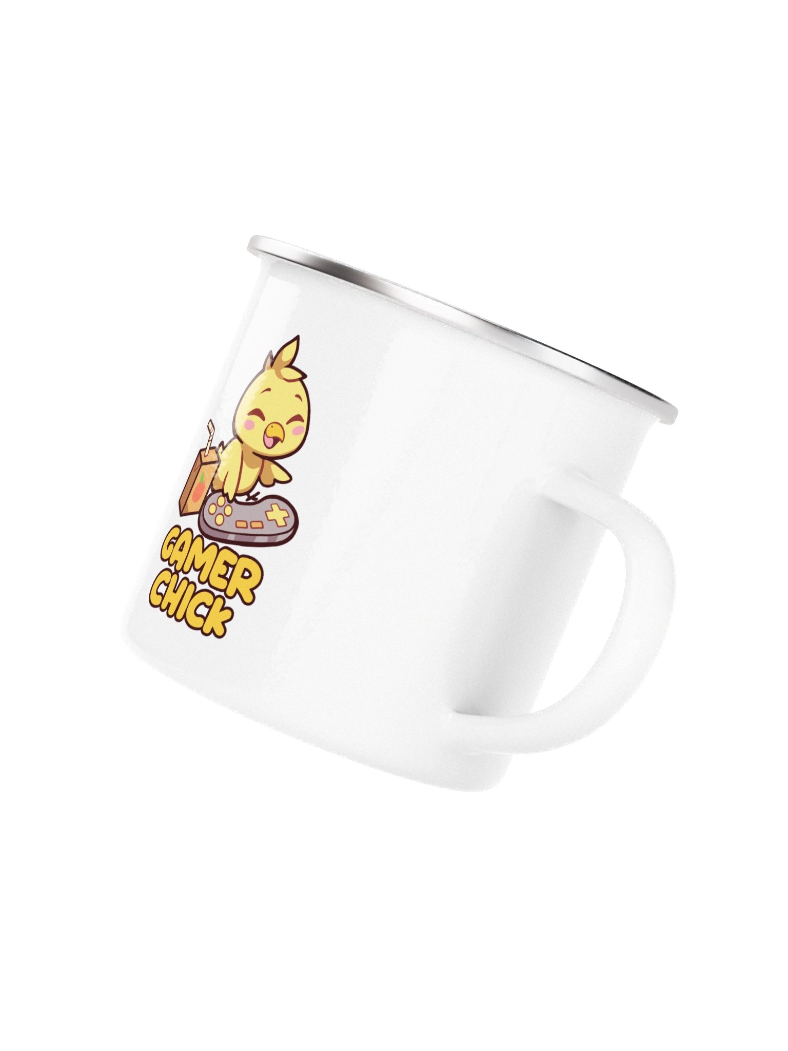 Gamer Chick Enamel Mug product image (3)