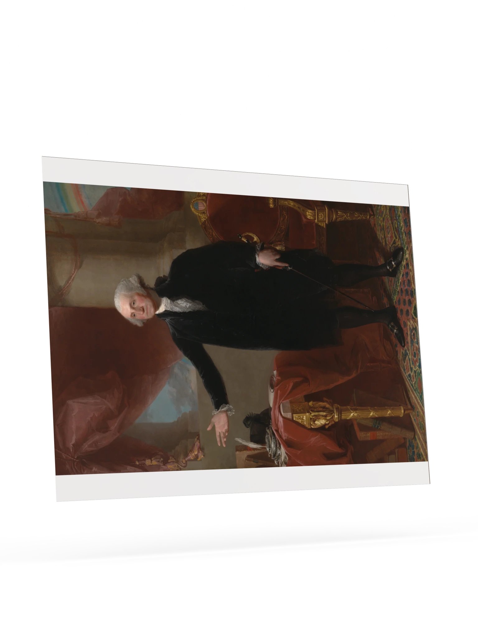Gilbert Stuart, George Washington: The Lansdowne Portrait (1796) Fine Art Print product image (51)