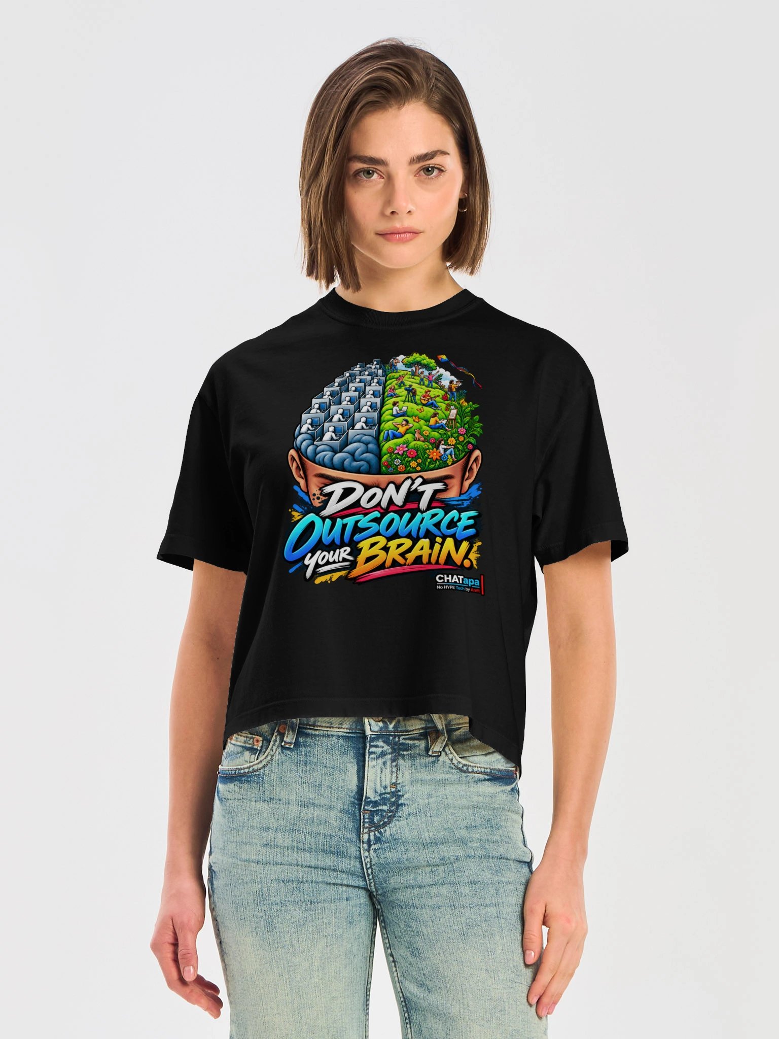 DON'T OUTSOURCE YOUR BRAIN. 🧠 product image (5)