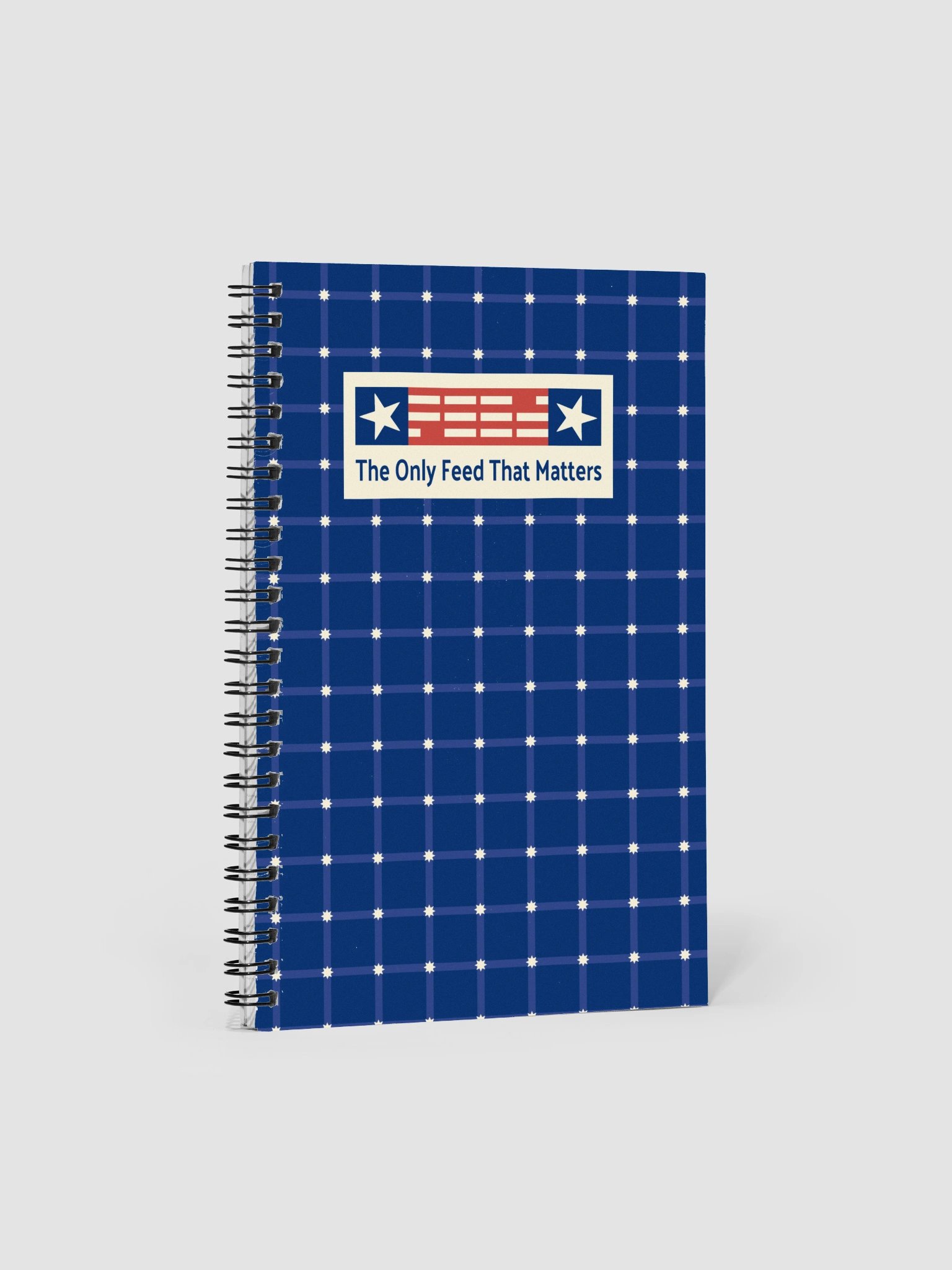 FEED Network Notebook - blue product image (1)