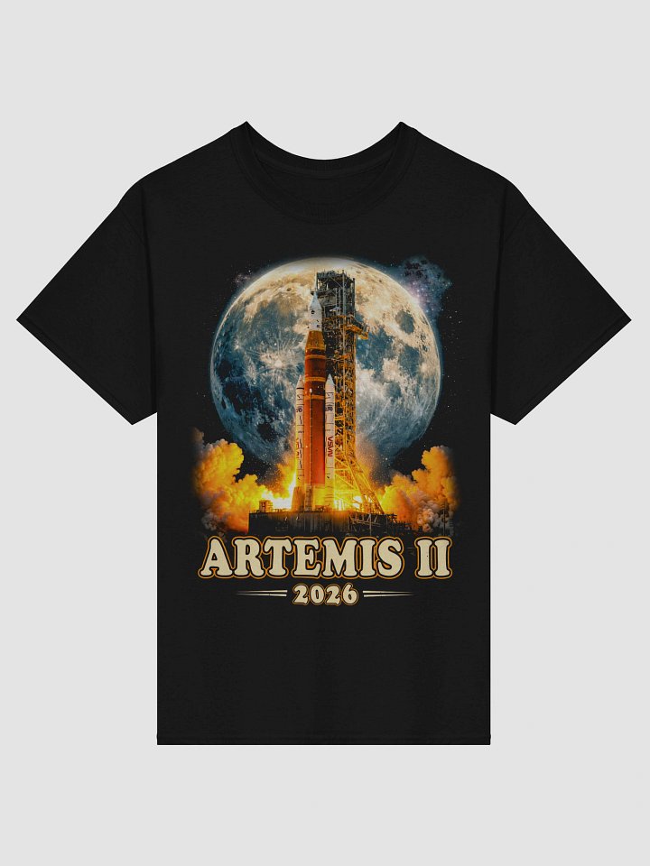 Artemis 2 Rocket Lunch Shirt Artemis II Mission 2026 product image (1)