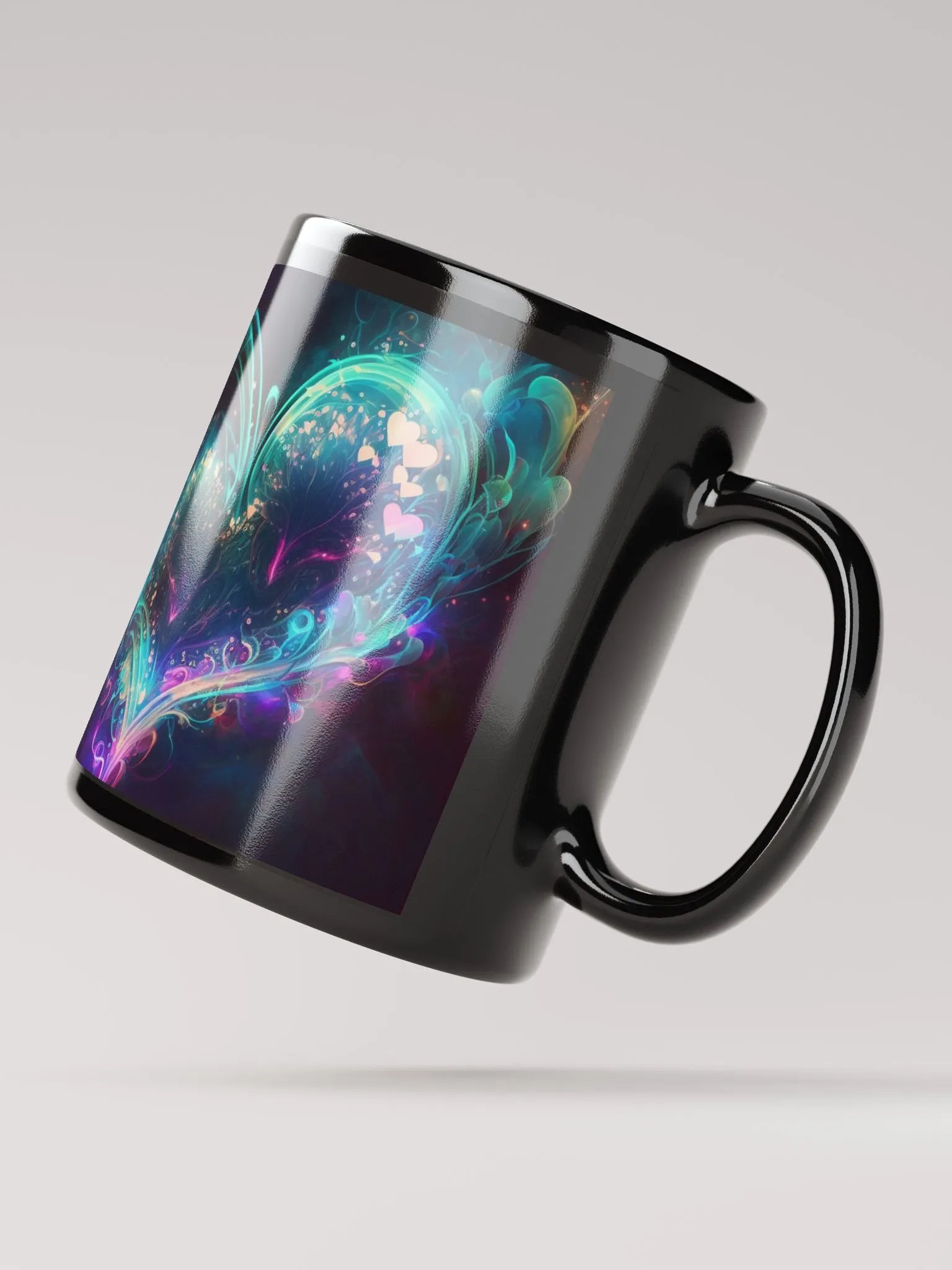 Neon Heart Mug product image (4)