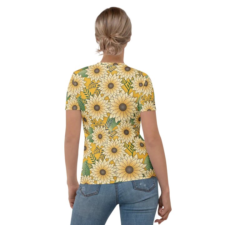 Bold Sunflower Prints Women's T-Shirt product image (2)
