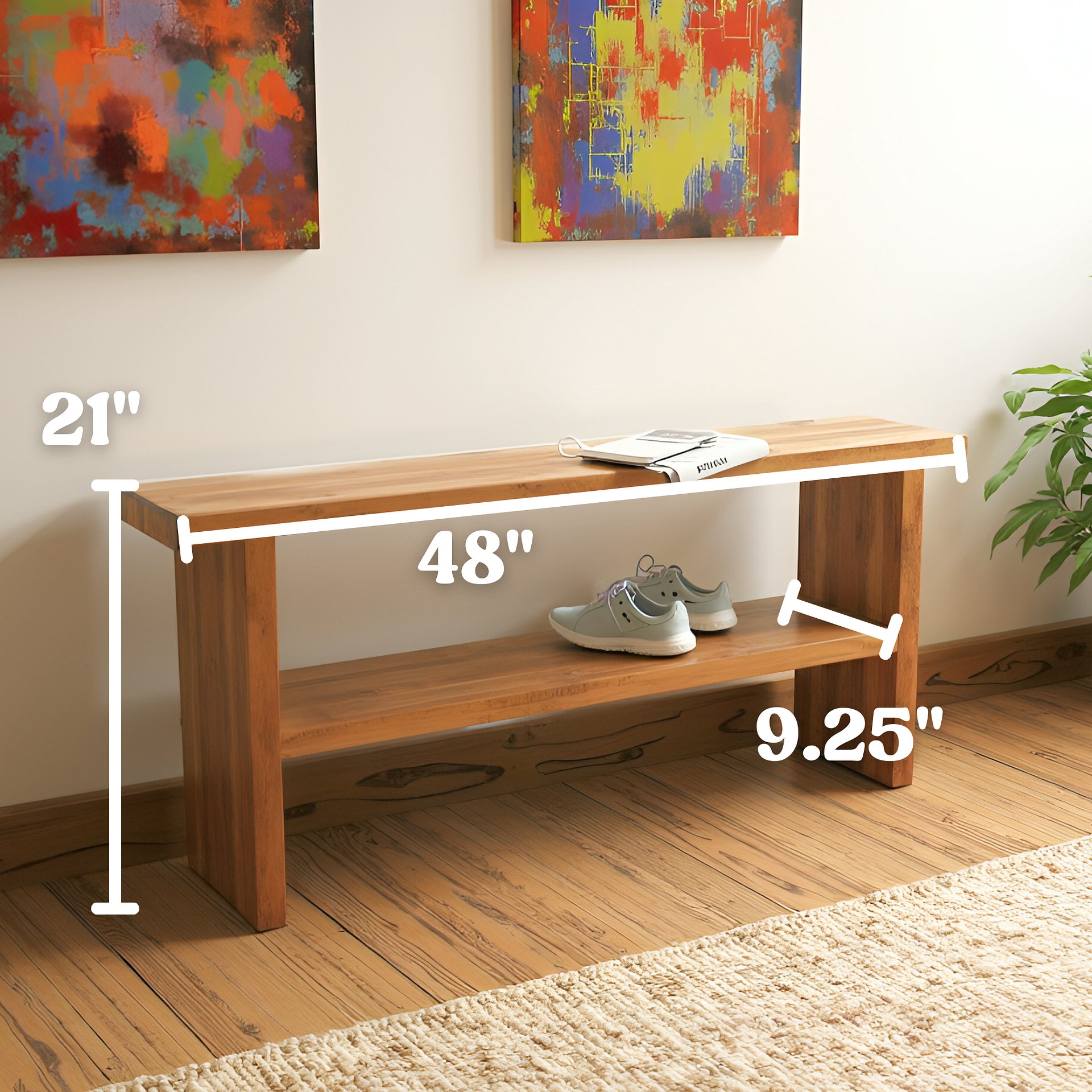 Shoe Bench Plans (PDF) product image (2)