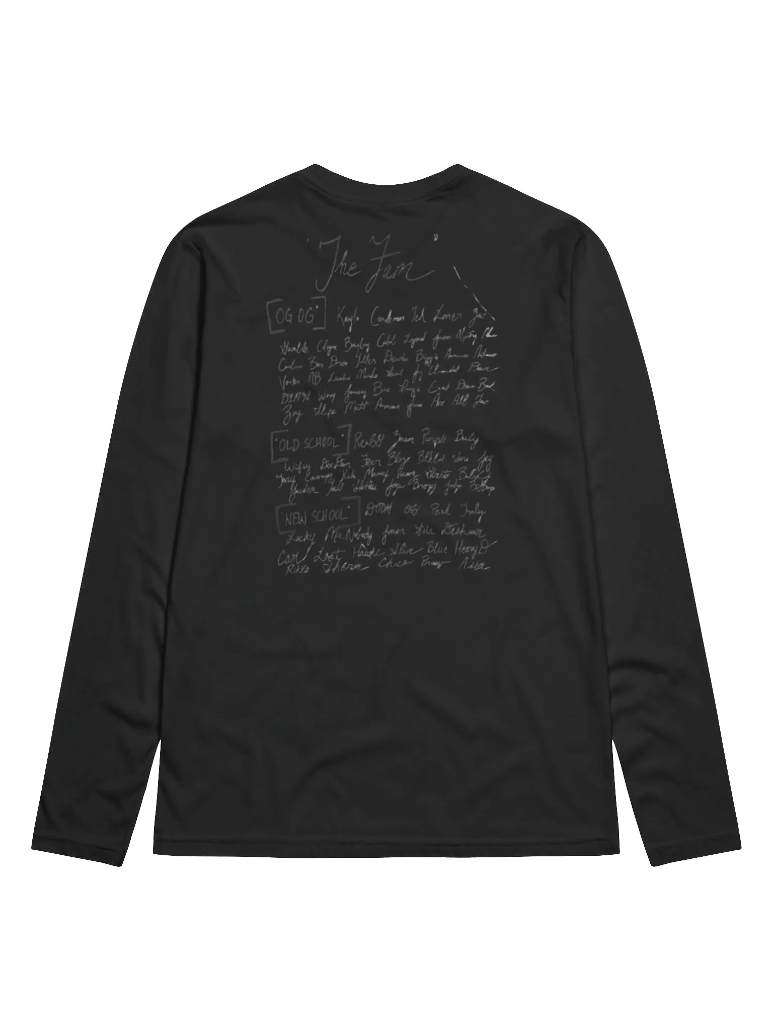 JB & "The Fam" Graduation Long Sleeve Tee product image (3)