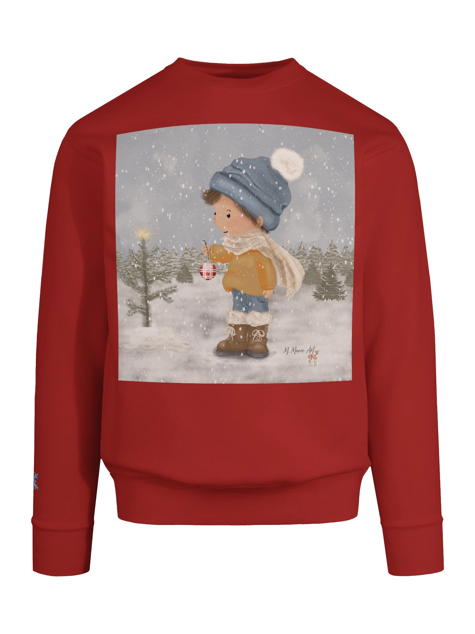 MMarieArt Winter Ornament Sweatshirt product image (9)