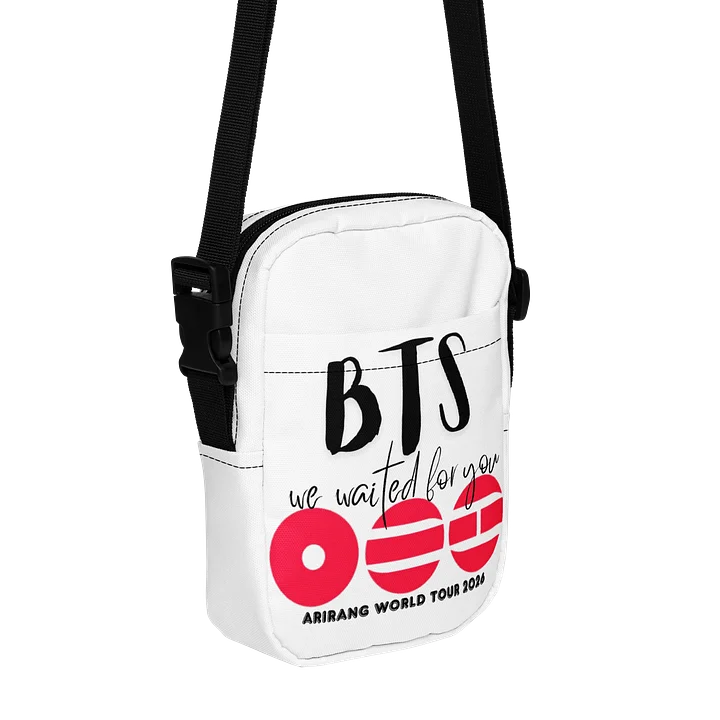 BTS Arirang Crossbody Bag 5.7″ × 7.7″ × 2″ product image (1)