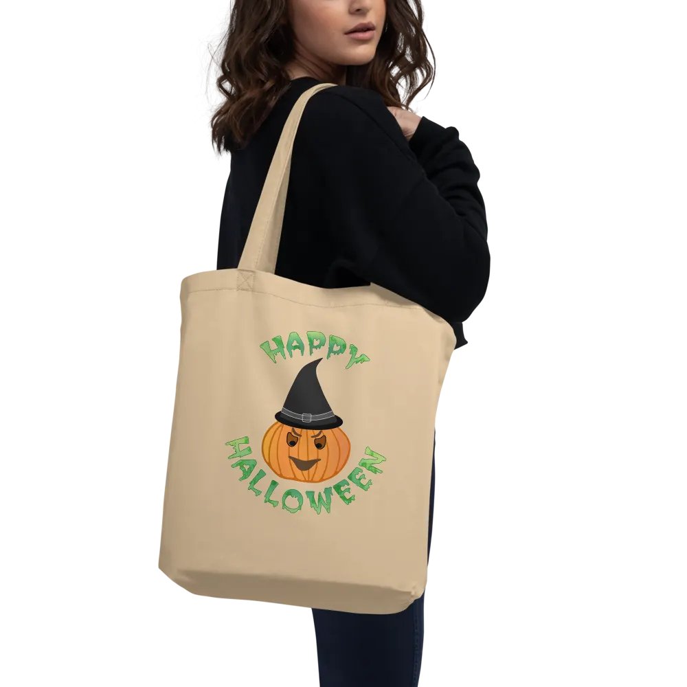Spooky Pumpkin Halloween Tote Bag product image (11)