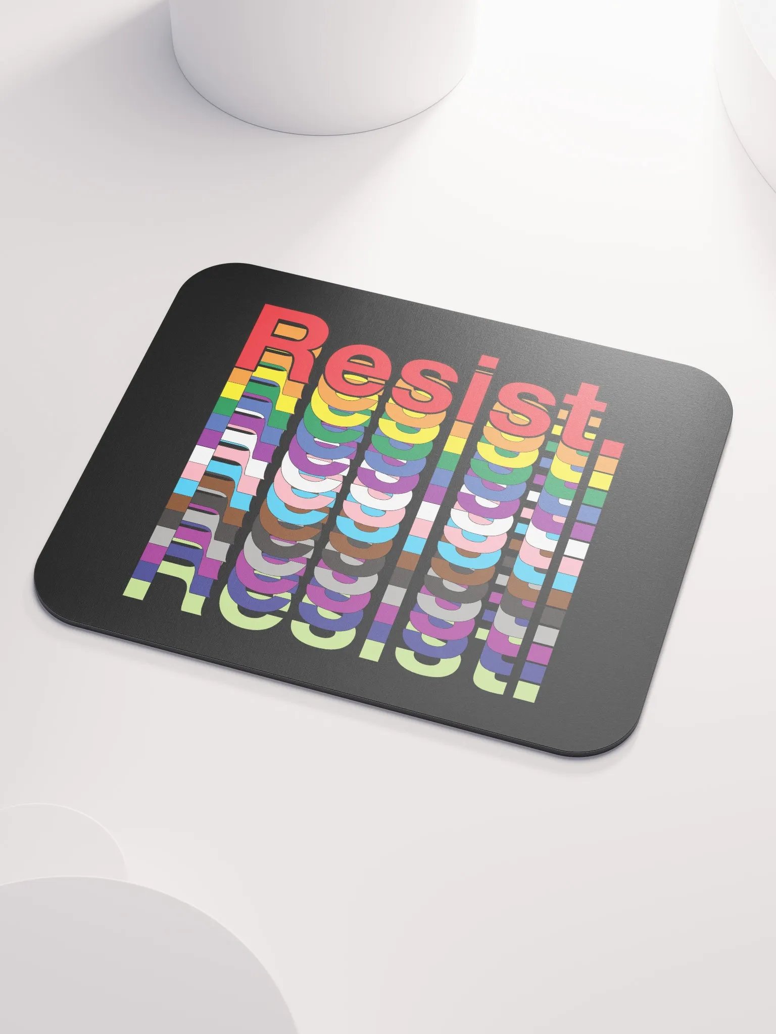 Resist - Rainbow Mousepad product image (3)