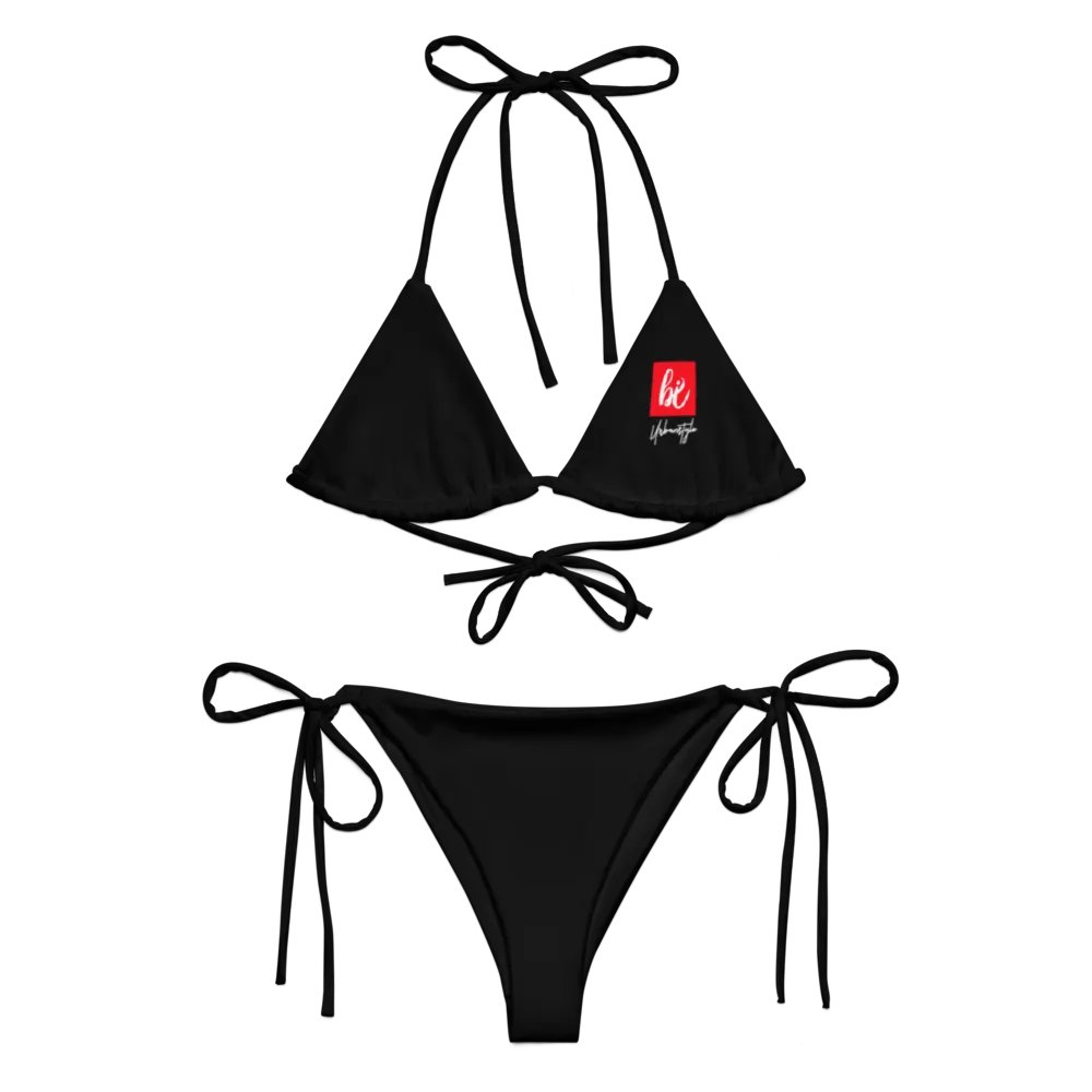 bi Logo Recycled String Bikini Set product image (6)