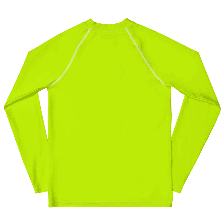 Wild Yellow Neon Youth Rashguard product image (2)