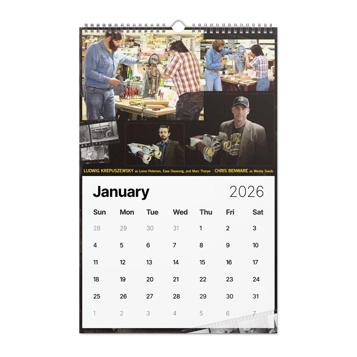 Nerf Herder's 2026 Calendar product image (14)