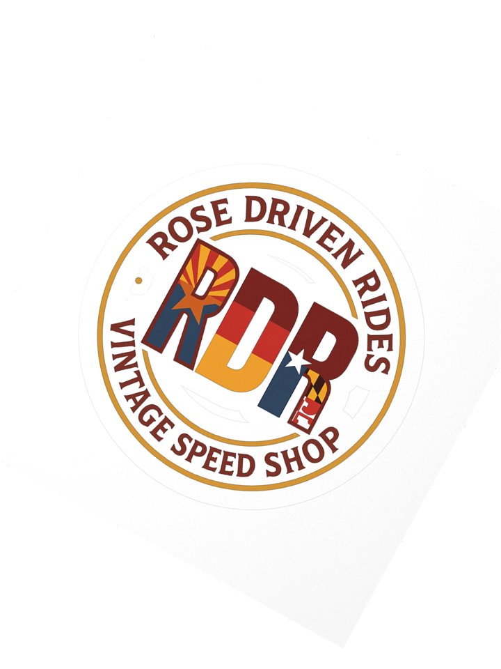 Rose Driven Rides Around The World Sticker product image (2)